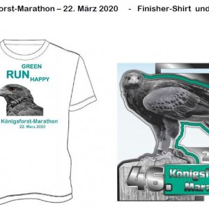 T-Shirt und Medaille 2020