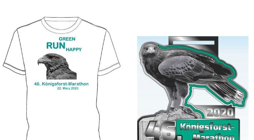 T-Shirt und Medaille 2020