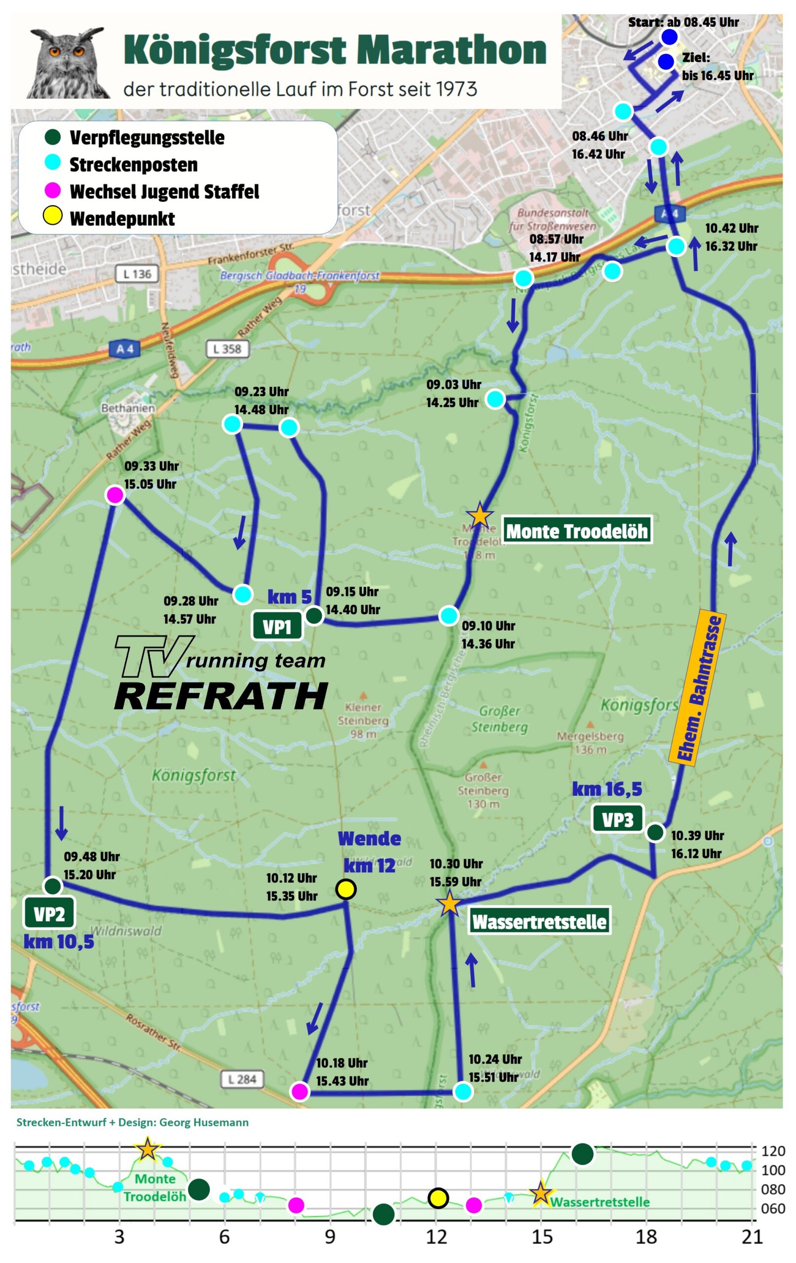Königsforst Marathon – dein grüner Volkslauf seit 1973